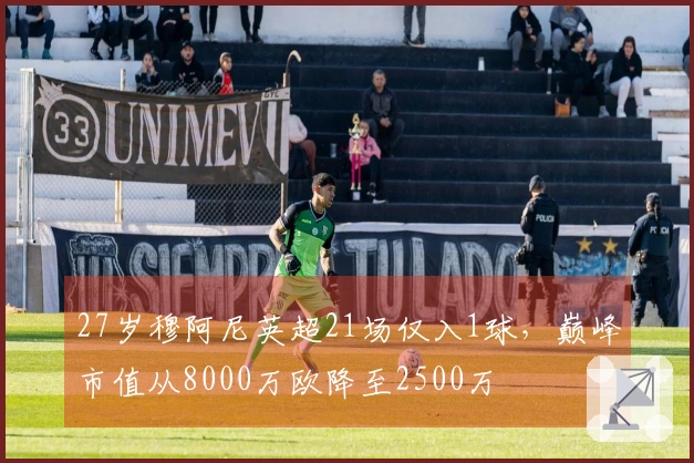 27岁穆阿尼英超21场仅入1球，巅峰市值从8000万欧降至2500万